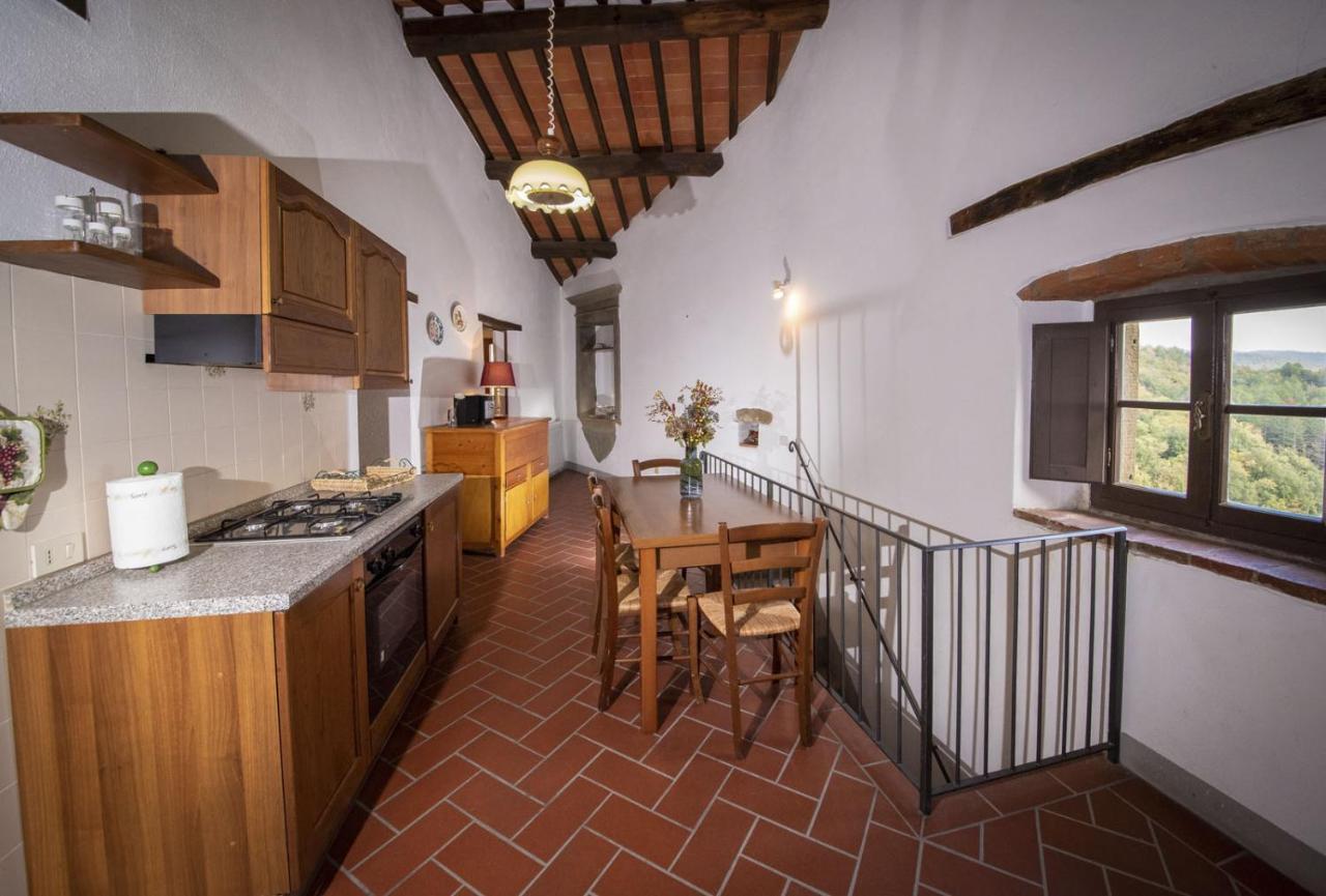 Casa Selvolini - Volpaia Apartment ราดดา อิน เคียนติ ภายนอก รูปภาพ